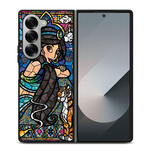 Princess Jasmine Aladdin Fairy Tale Stained Samsung Galaxy Z Fold 6 Case Cover Princess Jasmine Aladdin Fairy Tale Stained Samsung Galaxy Z Fold 6 Case Cover