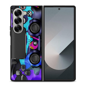 PS4 CONTROLLER PLAYSTATION ART Samsung Galaxy Z Fold 6 Case Cover