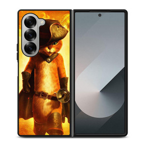PUSS IN BOOTS MOVIES 2 Samsung Galaxy Z Fold 6 Case Cover PUSS IN BOOTS MOVIES 2 Samsung Galaxy Z Fold 6 Case Cover