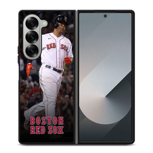 RAFAEL DEVERS BOSTON RED SOX MLB Samsung Galaxy Z Fold 6 Case Cover RAFAEL DEVERS BOSTON RED SOX MLB Samsung Galaxy Z Fold 6 Case Cover