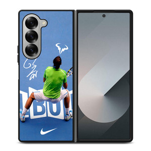 RAFAEL NADAL NIKE SIGNATURE LOGO Samsung Galaxy Z Fold 6 Case Cover