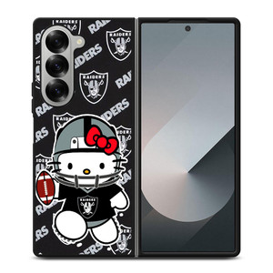 RAIDERS HELLO KITTY Samsung Galaxy Z Fold 6 Case Cover