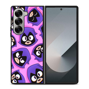 RAVEN TEEN TITANS GO PATTERN Samsung Galaxy Z Fold 6 Case Cover RAVEN TEEN TITANS GO PATTERN Samsung Galaxy Z Fold 6 Case Cover