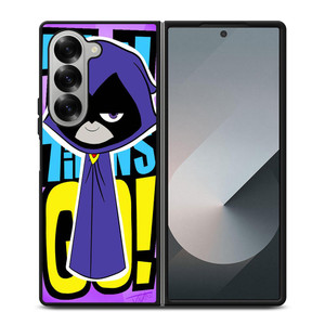 RAVEN TEEN TITANS GO Samsung Galaxy Z Fold 6 Case Cover RAVEN TEEN TITANS GO Samsung Galaxy Z Fold 6 Case Cover