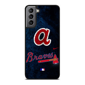 ATLANTA BRAVES MLB LOGO 2 Samsung Galaxy S21 Plus Case ATLANTA BRAVES MLB LOGO 2 Samsung Galaxy S21 Plus Case