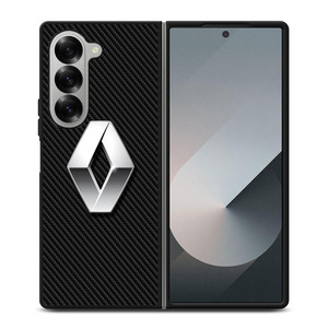 RENAULT CAR LOGO CARBON Samsung Galaxy Z Fold 6 Case Cover RENAULT CAR LOGO CARBON Samsung Galaxy Z Fold 6 Case Cover