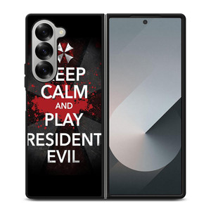 RESIDENT EVIL GAMES SAYING Samsung Galaxy Z Fold 6 Case Cover