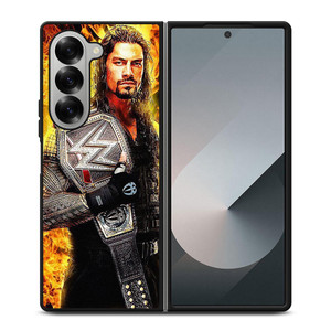ROMAN REIGNS WRESTLING WWE Samsung Galaxy Z Fold 6 Case Cover ROMAN REIGNS WRESTLING WWE Samsung Galaxy Z Fold 6 Case Cover