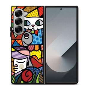 ROMERO BRITTO Samsung Galaxy Z Fold 6 Case Cover ROMERO BRITTO Samsung Galaxy Z Fold 6 Case Cover