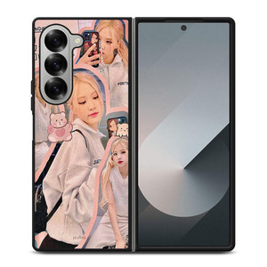ROSE BLACKPINK CUTE COLLAGE Samsung Galaxy Z Fold 6 Case Cover ROSE BLACKPINK CUTE COLLAGE Samsung Galaxy Z Fold 6 Case Cover