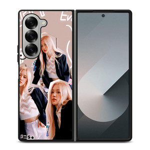 ROSE BLACKPINK SCRIBBLED Samsung Galaxy Z Fold 6 Case Cover