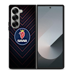 SAAB AUTOMOBILE LOGO Samsung Galaxy Z Fold 6 Case Cover SAAB AUTOMOBILE LOGO Samsung Galaxy Z Fold 6 Case Cover