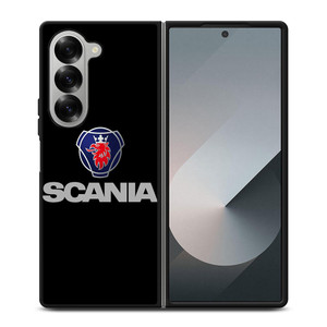 SAAB SCANIA TRUCK LOGO Samsung Galaxy Z Fold 6 Case Cover SAAB SCANIA TRUCK LOGO Samsung Galaxy Z Fold 6 Case Cover
