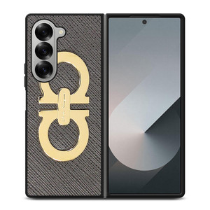 SALVATORE FERRAGAMO LOGO Samsung Galaxy Z Fold 6 Case Cover SALVATORE FERRAGAMO LOGO Samsung Galaxy Z Fold 6 Case Cover