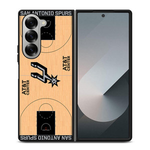 SAN ANTONIO SPURS BASKET FIELD Samsung Galaxy Z Fold 6 Case Cover
