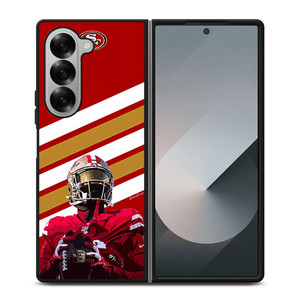 San Francisco 49ers STRIPS NFL Samsung Galaxy Z Fold 6 Case Cover San Francisco 49ers STRIPS NFL Samsung Galaxy Z Fold 6 Case Cover