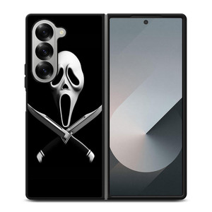 SCREAM GHOST SYMBOL Samsung Galaxy Z Fold 6 Case Cover SCREAM GHOST SYMBOL Samsung Galaxy Z Fold 6 Case Cover