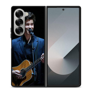 SHAWN MENDES AND GUITAR  Samsung Galaxy Z Fold 6 Case Cover SHAWN MENDES AND GUITAR  Samsung Galaxy Z Fold 6 Case Cover