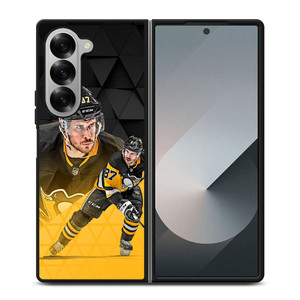 SIDNEY CROSBY PITTSBURGH PENGUINS Samsung Galaxy Z Fold 6 Case Cover