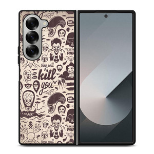 SLASHER PATTERN Samsung Galaxy Z Fold 6 Case Cover SLASHER PATTERN Samsung Galaxy Z Fold 6 Case Cover