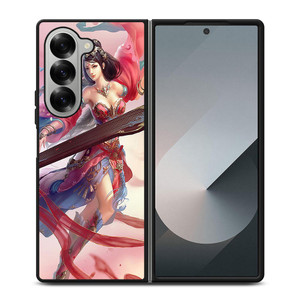 SONA LEAGUE OF LEGENDS 2 Samsung Galaxy Z Fold 6 Case Cover SONA LEAGUE OF LEGENDS 2 Samsung Galaxy Z Fold 6 Case Cover