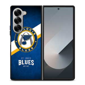 ST LOUIS BLUES NHL LOGO Samsung Galaxy Z Fold 6 Case Cover ST LOUIS BLUES NHL LOGO Samsung Galaxy Z Fold 6 Case Cover