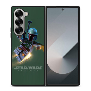 STAR WARS BOBA FETT LEGO Samsung Galaxy Z Fold 6 Case Cover STAR WARS BOBA FETT LEGO Samsung Galaxy Z Fold 6 Case Cover