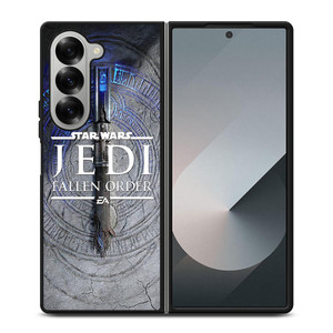 STAR WARS JEDI GAMES LOGO Samsung Galaxy Z Fold 6 Case Cover STAR WARS JEDI GAMES LOGO Samsung Galaxy Z Fold 6 Case Cover