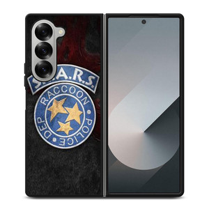 STARS RACCOON POLICE DEP BADGE Samsung Galaxy Z Fold 6 Case Cover STARS RACCOON POLICE DEP BADGE Samsung Galaxy Z Fold 6 Case Cover