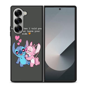 STITCH AND GIRLFRIEND LOVE QUOTE Samsung Galaxy Z Fold 6 Case Cover STITCH AND GIRLFRIEND LOVE QUOTE Samsung Galaxy Z Fold 6 Case Cover