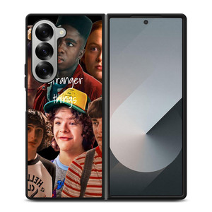 STRANGER THINGS CAST COLLAGE Samsung Galaxy Z Fold 6 Case Cover STRANGER THINGS CAST COLLAGE Samsung Galaxy Z Fold 6 Case Cover