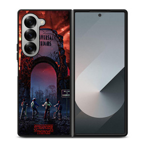STRANGER THINGS FAN ART Samsung Galaxy Z Fold 6 Case Cover STRANGER THINGS FAN ART Samsung Galaxy Z Fold 6 Case Cover