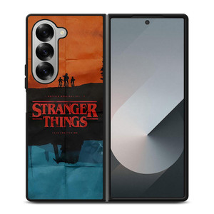 STRANGER THINGS POSTER Samsung Galaxy Z Fold 6 Case Cover STRANGER THINGS POSTER Samsung Galaxy Z Fold 6 Case Cover