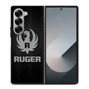STURM RUGER FIREARM METAL LOGO Samsung Galaxy Z Fold 6 Case Cover STURM RUGER FIREARM METAL LOGO Samsung Galaxy Z Fold 6 Case Cover