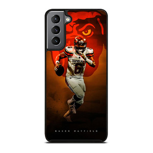 BAKER MAYFIELD CLEVELAND BROWNS Samsung Galaxy S21 Plus Case BAKER MAYFIELD CLEVELAND BROWNS Samsung Galaxy S21 Plus Case
