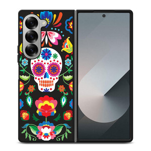 SUGAR SKULL ART Samsung Galaxy Z Fold 6 Case Cover