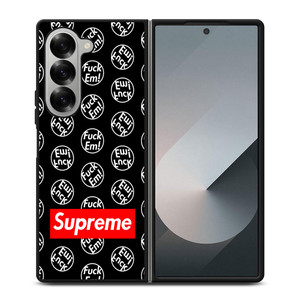 SUPREME FUCK EM Samsung Galaxy Z Fold 6 Case Cover SUPREME FUCK EM Samsung Galaxy Z Fold 6 Case Cover