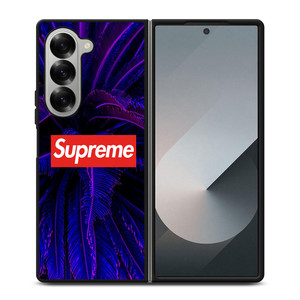 SUPREME GLOWING PALM TREE Samsung Galaxy Z Fold 6 Case Cover SUPREME GLOWING PALM TREE Samsung Galaxy Z Fold 6 Case Cover
