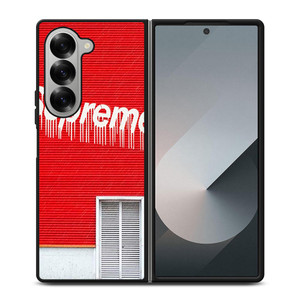 SUPREME MELTED RED HOUSE Samsung Galaxy Z Fold 6 Case Cover SUPREME MELTED RED HOUSE Samsung Galaxy Z Fold 6 Case Cover