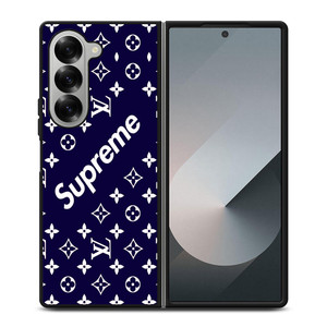 SUPREME NAVY PATTREN Samsung Galaxy Z Fold 6 Case Cover SUPREME NAVY PATTREN Samsung Galaxy Z Fold 6 Case Cover