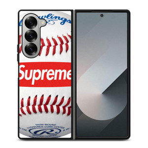 SUPREME X RAWLINGS BASEBALL Samsung Galaxy Z Fold 6 Case Cover SUPREME X RAWLINGS BASEBALL Samsung Galaxy Z Fold 6 Case Cover