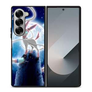 SYLVEON NIGHT MOON POKEMON Samsung Galaxy Z Fold 6 Case Cover SYLVEON NIGHT MOON POKEMON Samsung Galaxy Z Fold 6 Case Cover