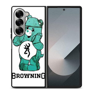TENDERHEART BEAR CAMO BROWNING Samsung Galaxy Z Fold 6 Case Cover