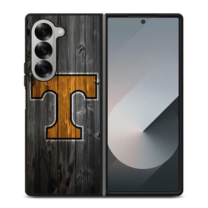 TENNESSEE VOLUNTEERS WOODEN LOGO Samsung Galaxy Z Fold 6 Case Cover