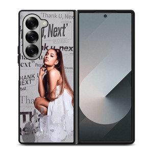 THANK U NEXT ARIANA GRANDE Samsung Galaxy Z Fold 6 Case Cover THANK U NEXT ARIANA GRANDE Samsung Galaxy Z Fold 6 Case Cover