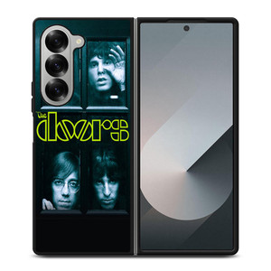 THE DOORS LOGO Samsung Galaxy Z Fold 6 Case Cover THE DOORS LOGO Samsung Galaxy Z Fold 6 Case Cover