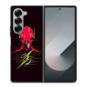 THE FLASH SUPERHERO SIMPLE Samsung Galaxy Z Fold 6 Case Cover THE FLASH SUPERHERO SIMPLE Samsung Galaxy Z Fold 6 Case Cover