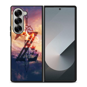 THE LEGEND OF ZELDA BREATH OF THE WILD SYMBOL 2 Samsung Galaxy Z Fold 6 Case Cover THE LEGEND OF ZELDA BREATH OF THE WILD SYMBOL 2 Samsung Galaxy Z Fold 6 Case Cover