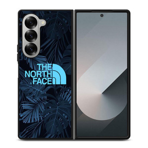 THE NORTH FACE BLUE LEAF Samsung Galaxy Z Fold 6 Case Cover THE NORTH FACE BLUE LEAF Samsung Galaxy Z Fold 6 Case Cover