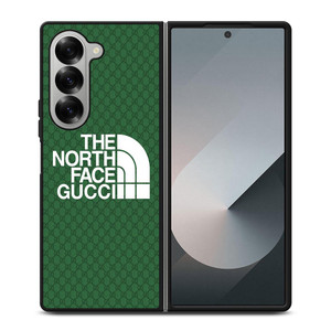 THE NORTH FACE X GUCCI PATTERN Samsung Galaxy Z Fold 6 Case Cover THE NORTH FACE X GUCCI PATTERN Samsung Galaxy Z Fold 6 Case Cover